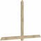 Ekena Millwork Eugene Rough Sawn Timber Gable Bracket, Douglas Fir, 84"W x 56"H x 2"D x 4"F, 16/12 Pitch GBW084X56X0204EUG00RDF - alternate 2